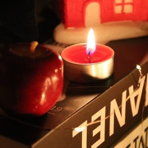Seasonal candle #   CSL_X-0014