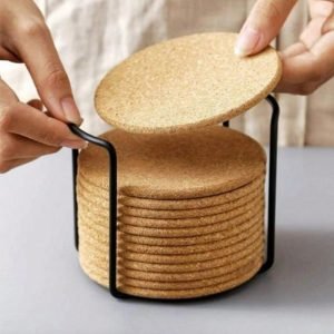 Accessory #ACOT-0002 Customized Logo Cork Cup Mat