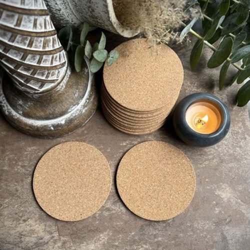 Accessory #ACOT-0002 Customized Logo Cork Cup Mat - 图片 3