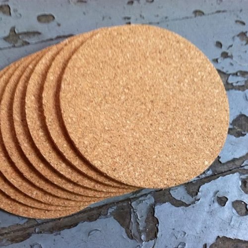 Accessory #ACOT-0002 Customized Logo Cork Cup Mat - 图片 4